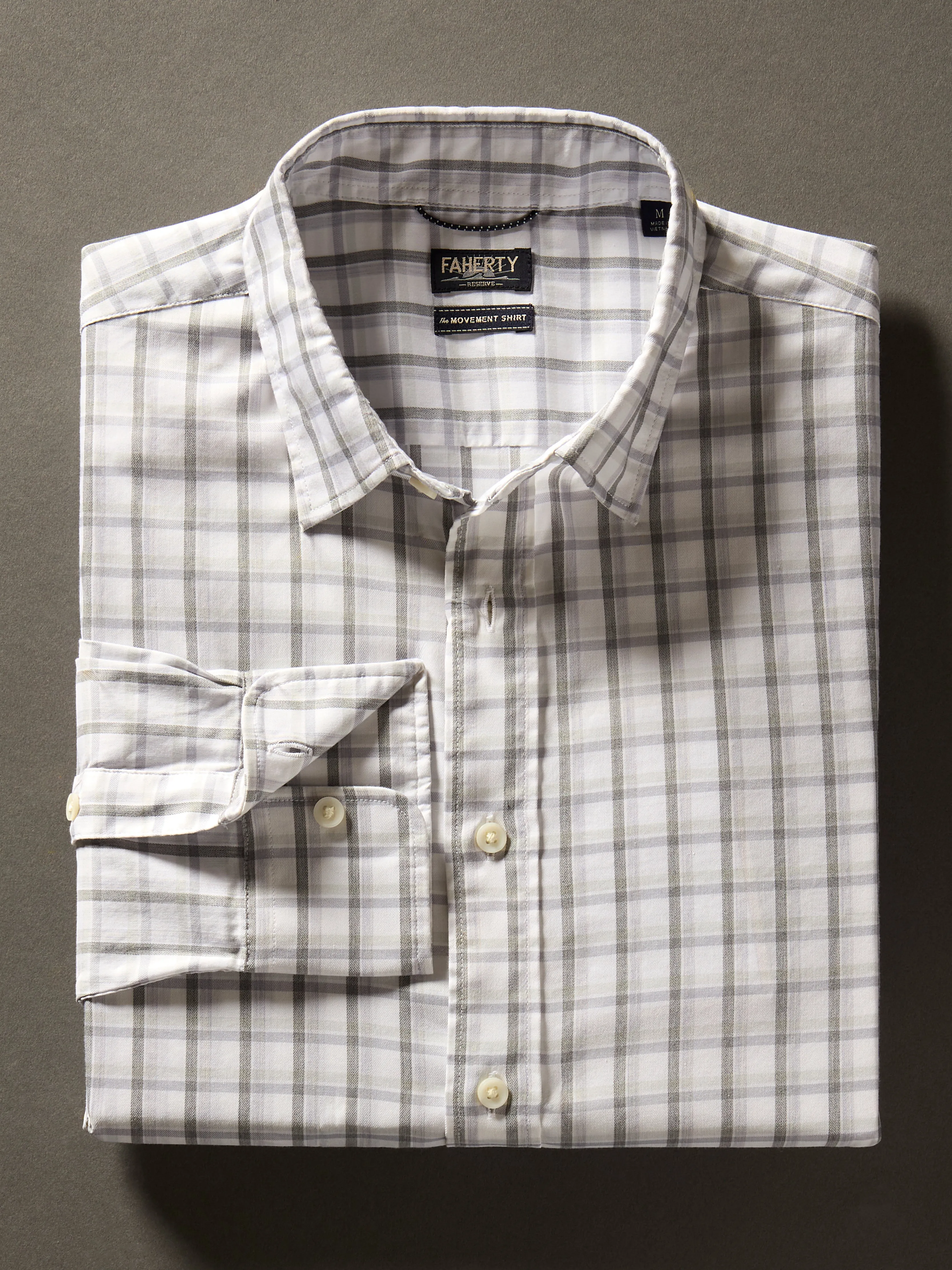 Movement™ Shirt - Winter Roads Plaid sold by Faherty