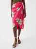 Pacifica Seersucker Wrap Skirt - Orchid Blossom sold by Faherty