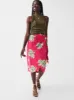 Pacifica Seersucker Wrap Skirt - Orchid Blossom sold by Faherty