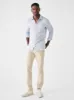 Laguna Linen Shirt - Light Blue Melange sold by Faherty