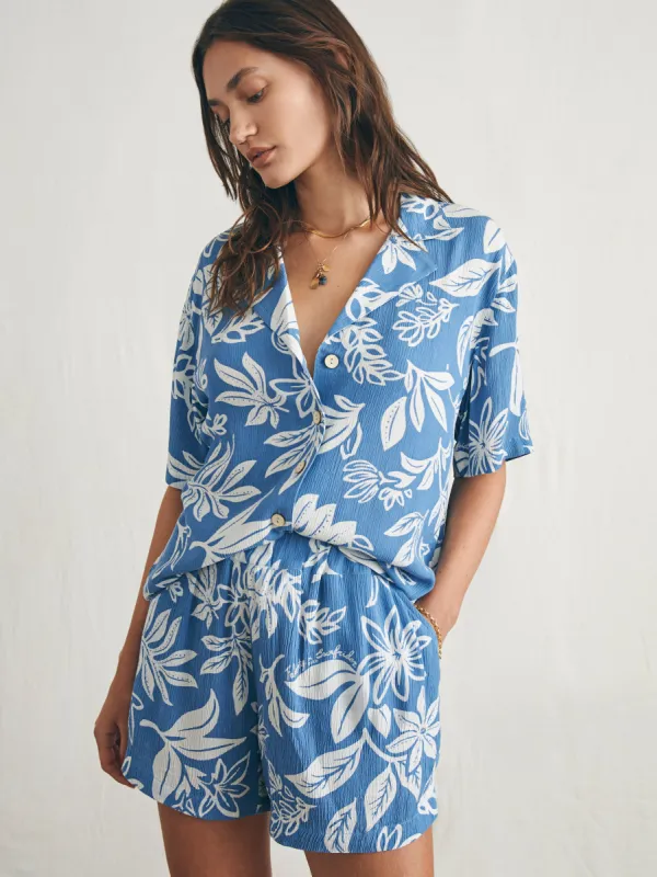 Surfrider Cabana Short - Surfrider Blossom sold by Faherty