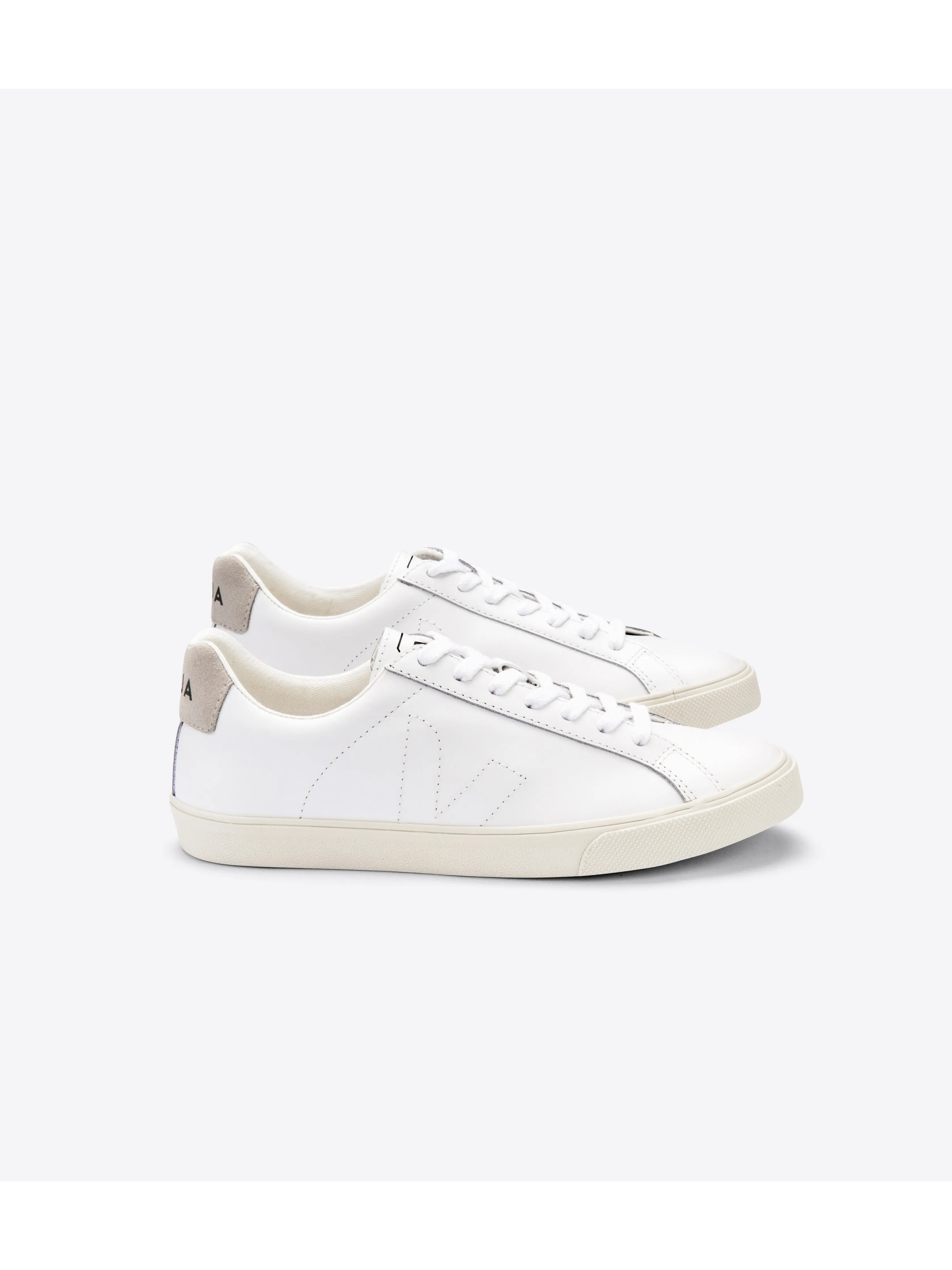 VEJA Women's Esplar Leather Sneaker - Extra White sold by Faherty