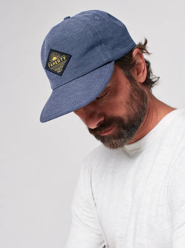 All Day Hat - Navy sold by Faherty