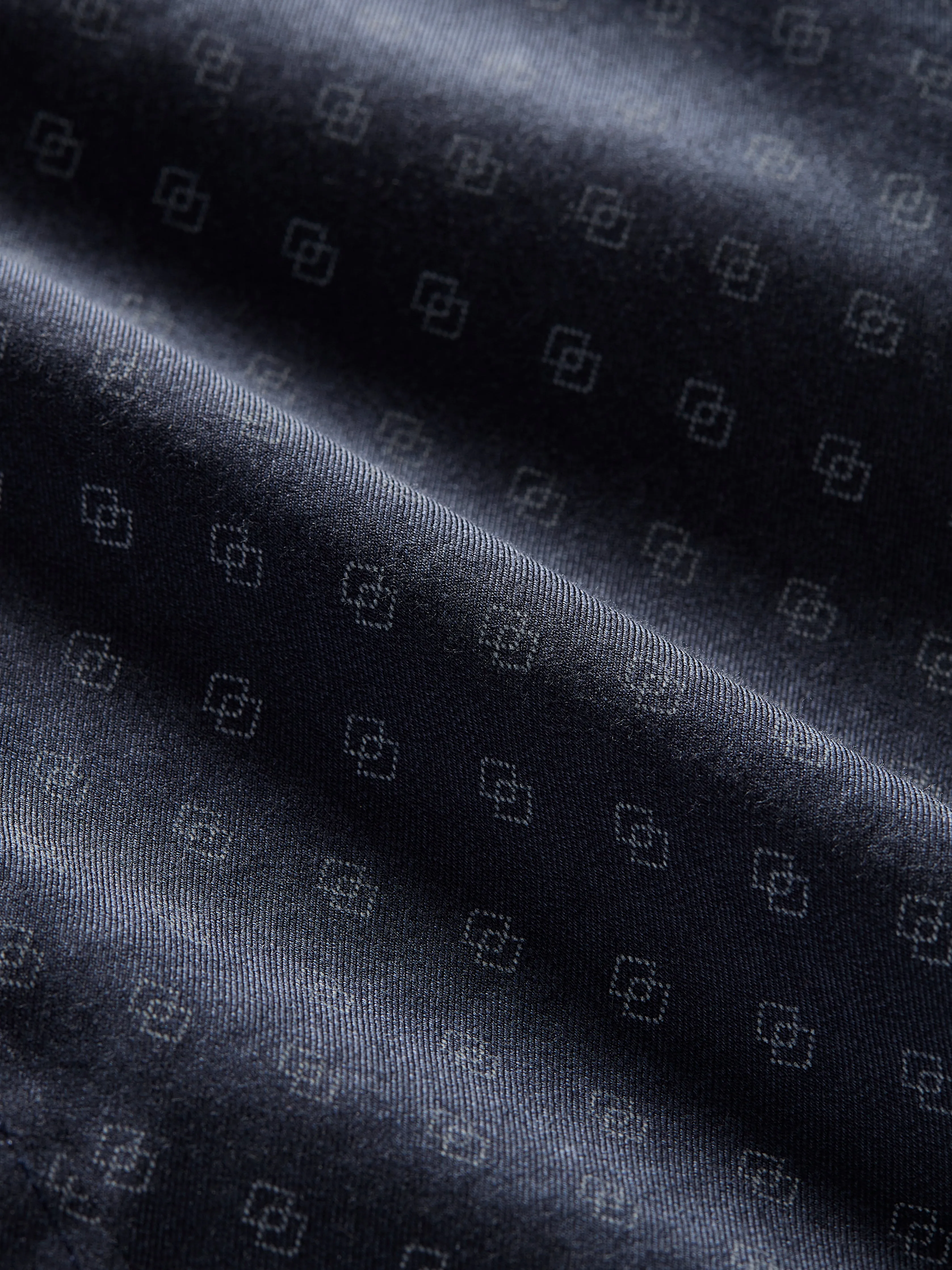 Movement™ Short-Sleeve Shirt - Navy Dusk Diamond Print sold by Faherty product image thumbnail 5