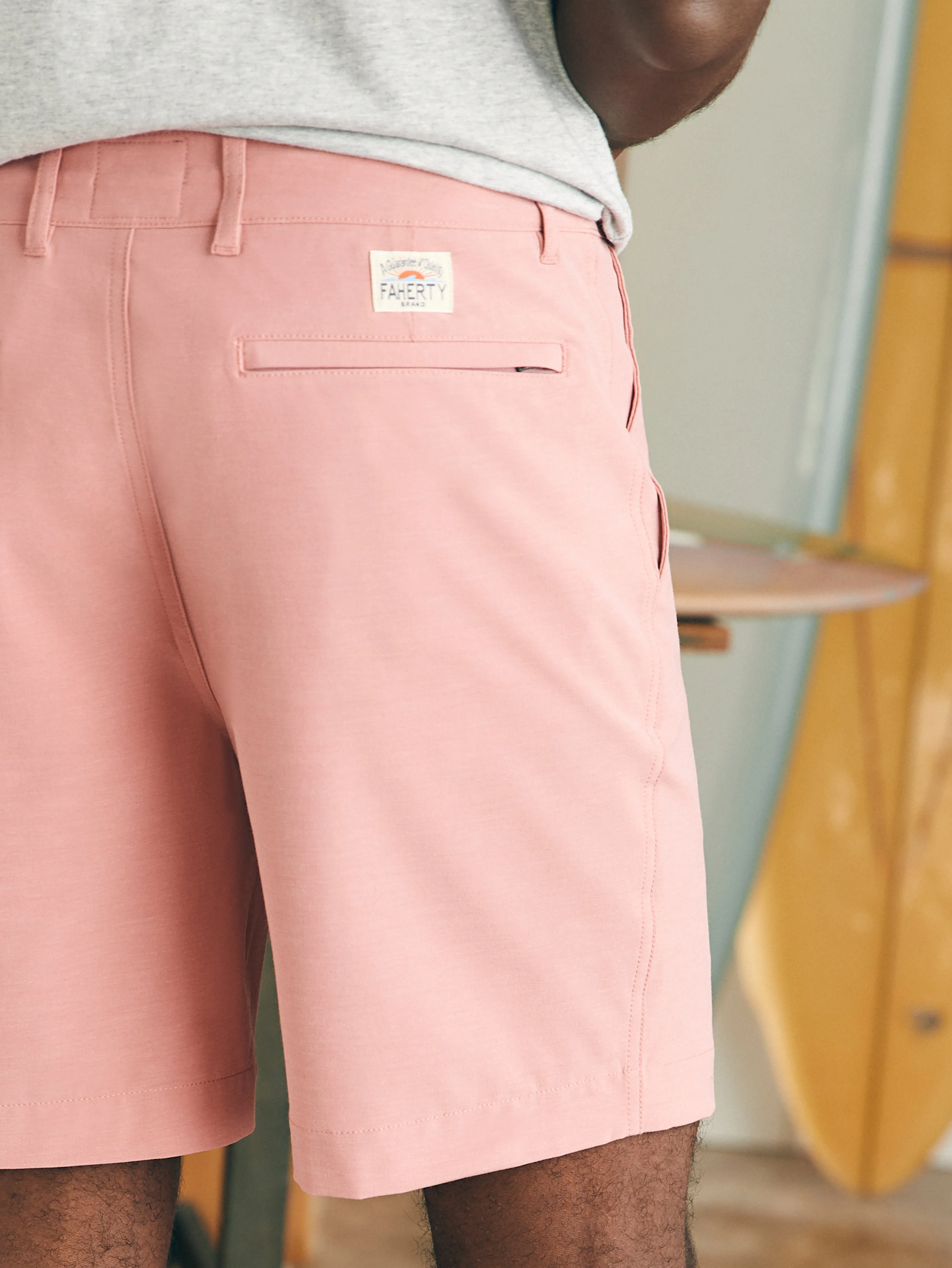 All Day™ Short 1.0 (7") - Faded Flag sold by Faherty product image thumbnail 2