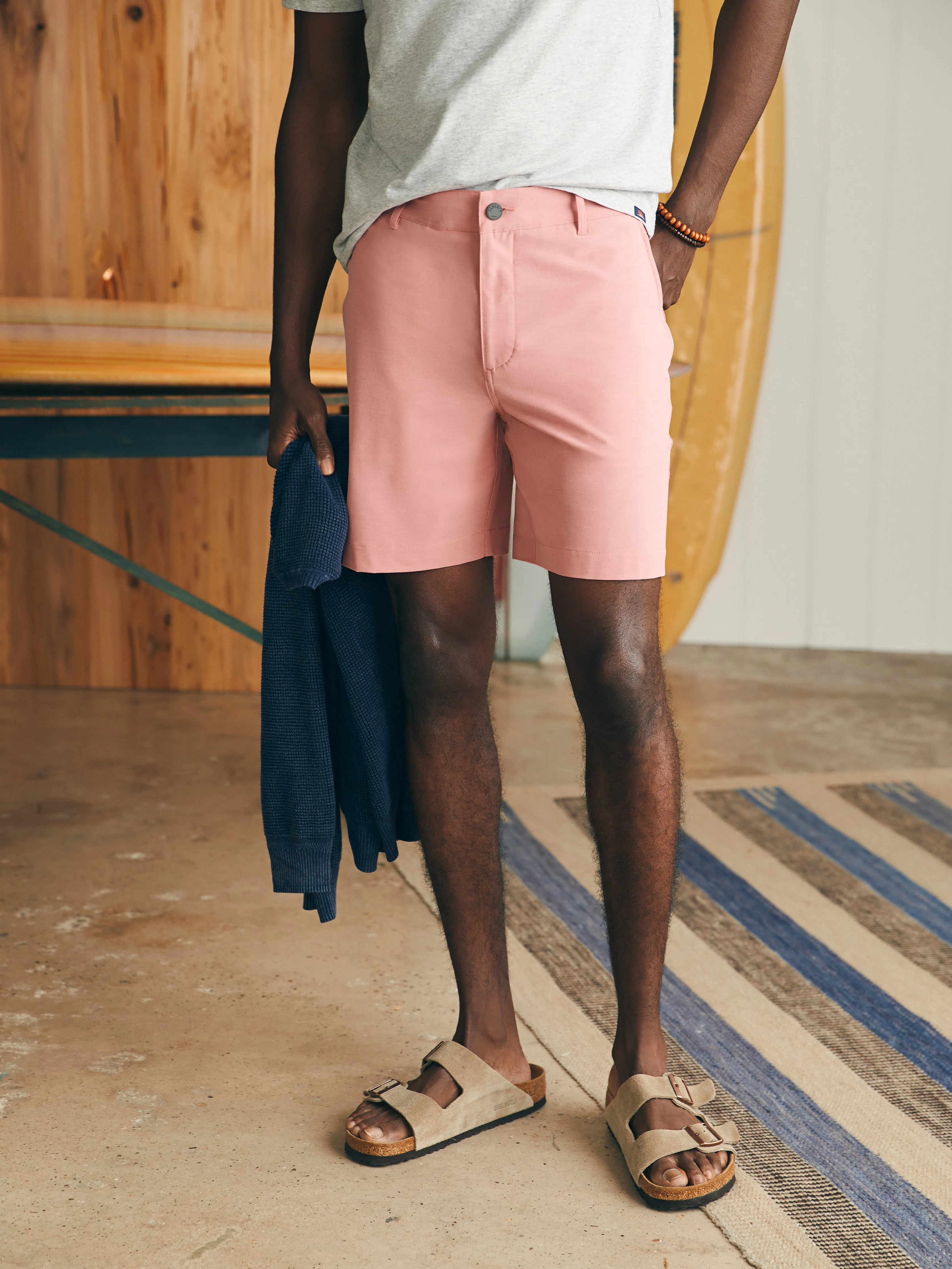 All Day™ Short 1.0 (7") - Faded Flag sold by Faherty