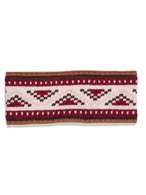 B.YELLOWTAIL Knit Headband - Camel sold by Faherty