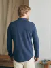 Sunwashed Knit Shirt - Dune Navy sold by Faherty