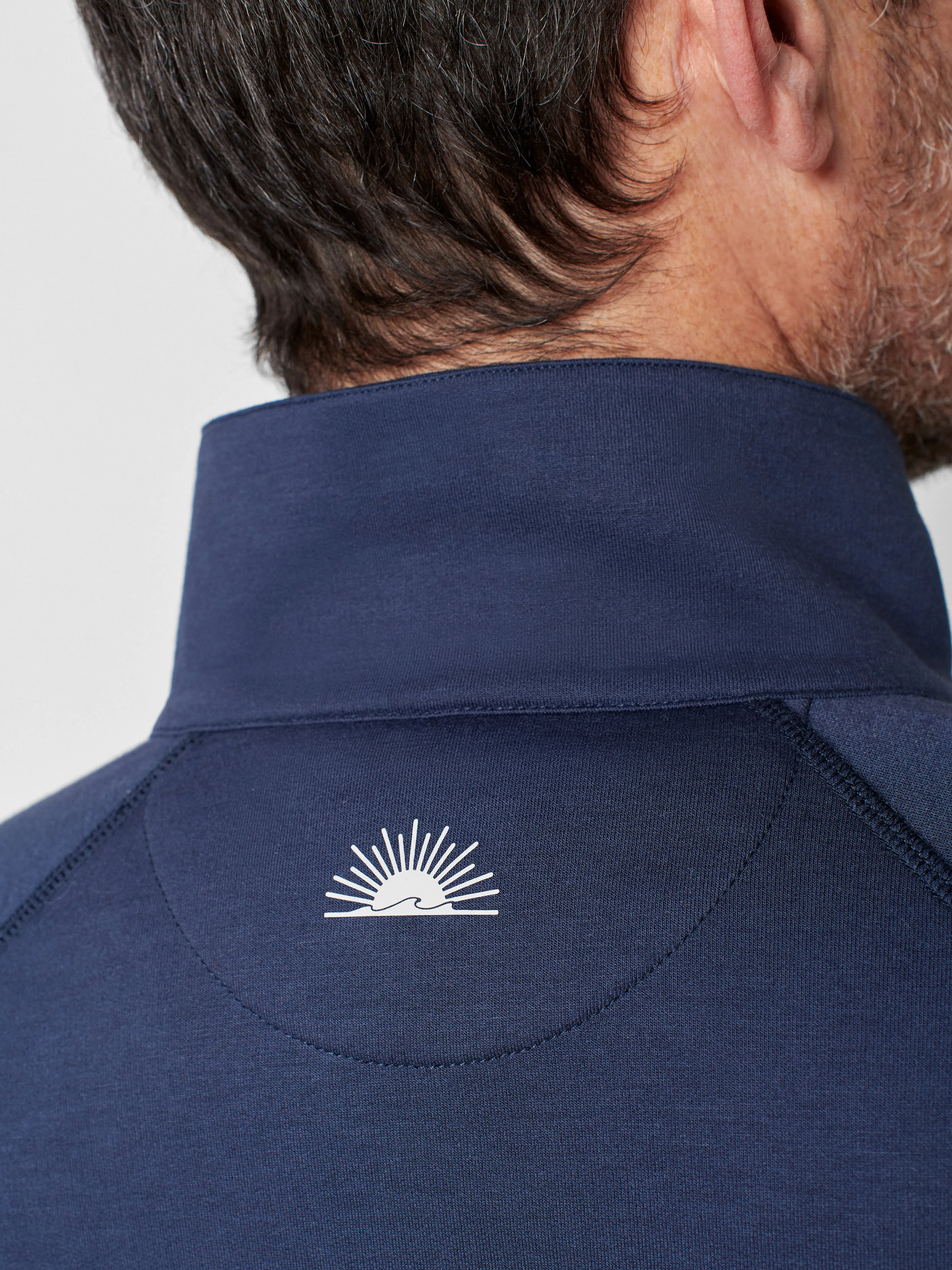 Movement™ Quarter Zip - Blue Nights sold by Faherty product image thumbnail 5
