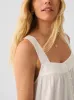 Marina Seersucker Dress - White sold by Faherty
