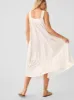 Marina Seersucker Dress - White sold by Faherty