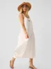 Marina Seersucker Dress - White sold by Faherty