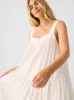 Marina Seersucker Dress - White sold by Faherty