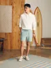 Essential Italian Knit Cord Short (6" Inseam) - Gulf Blue sold by Faherty