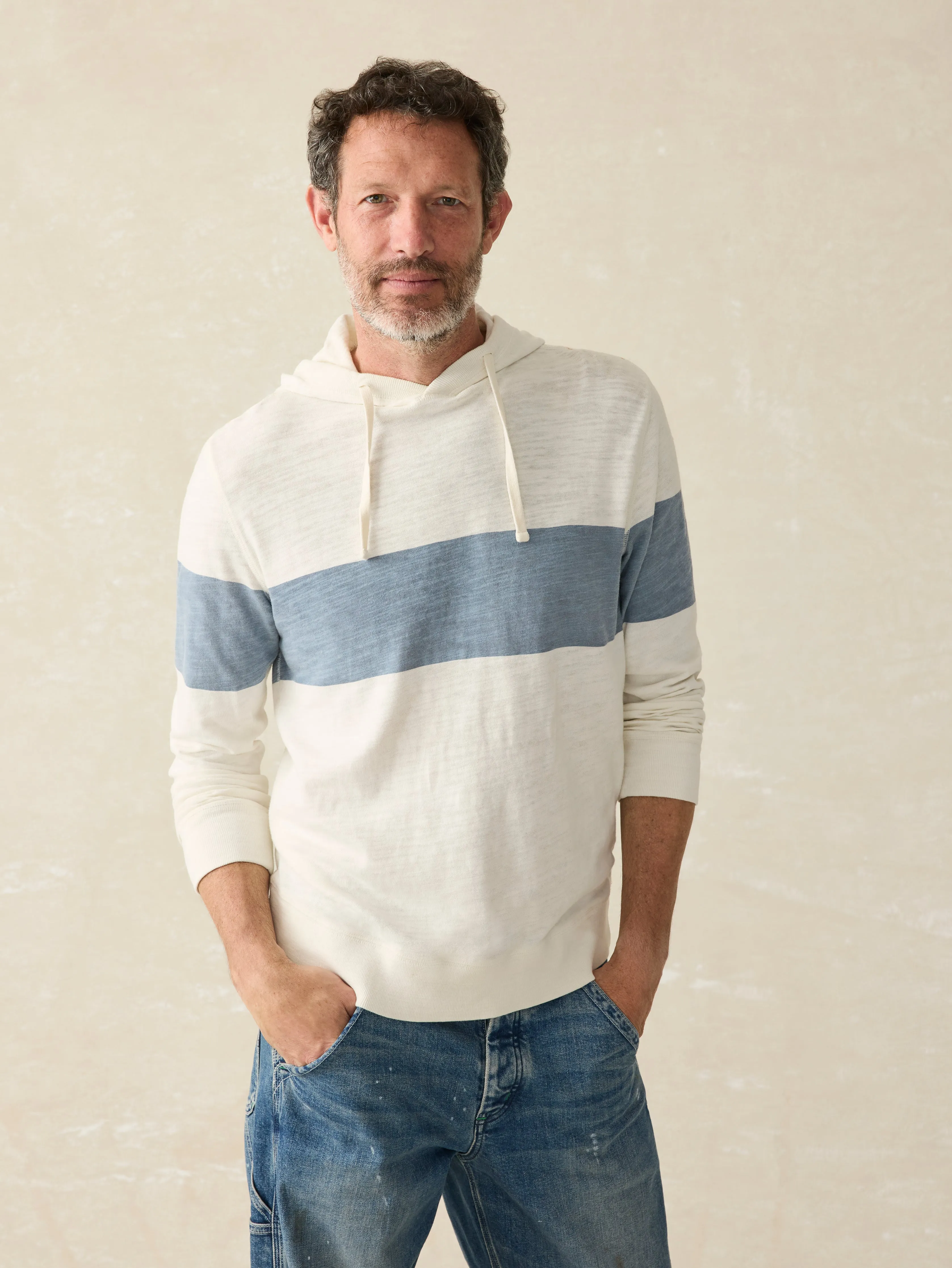 Sunwashed Sunray Hoodie - Ocean Sunrise sold by Faherty product image thumbnail 4