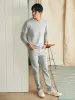 Movement™ Crewneck Sweater - Mineral Grey Heather sold by Faherty