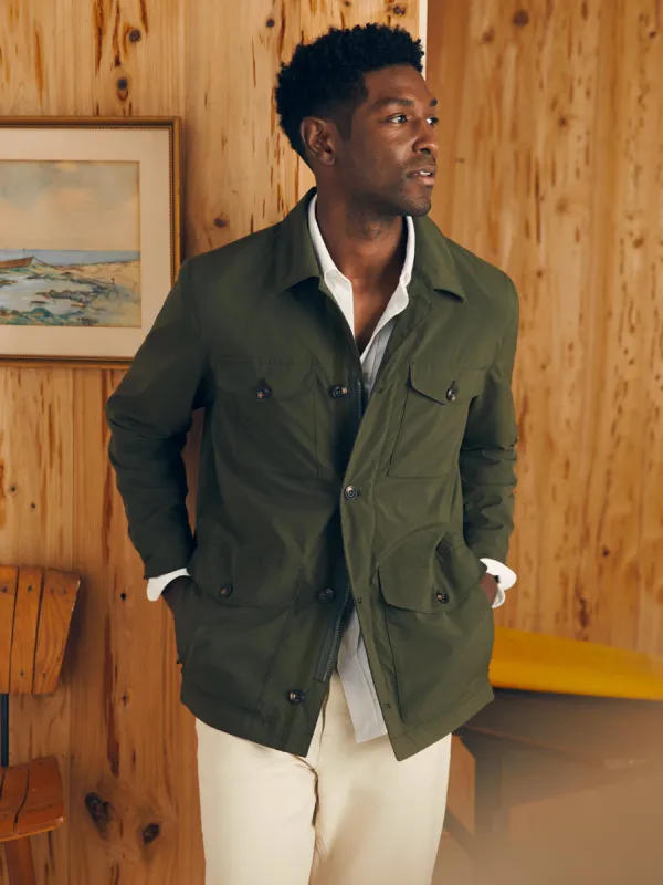 Movement Field Jacket - Cascade Olive sold by Faherty