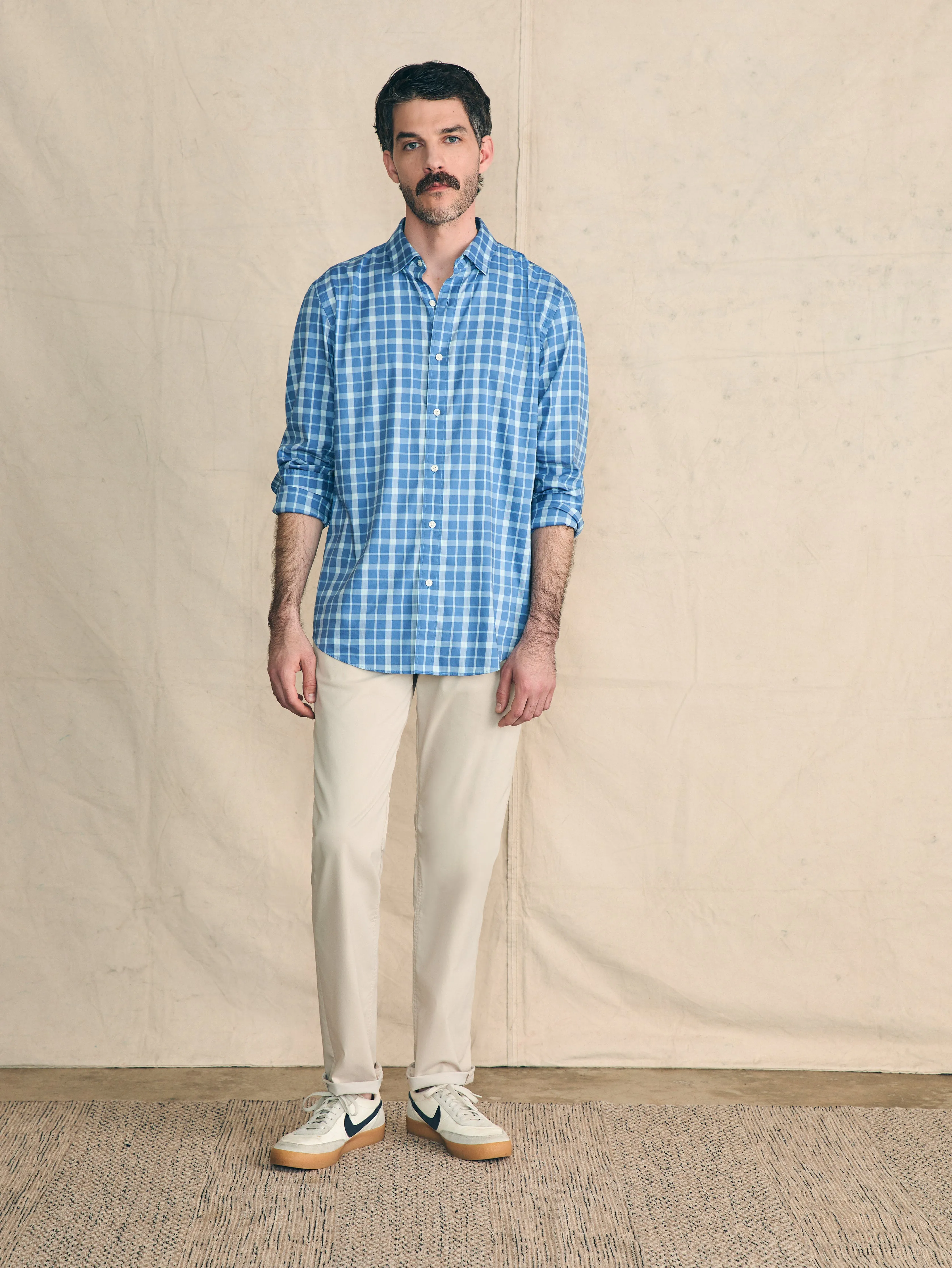 Movement™ Shirt Classic Fit - York Harbour Plaid sold by Faherty product image thumbnail 4