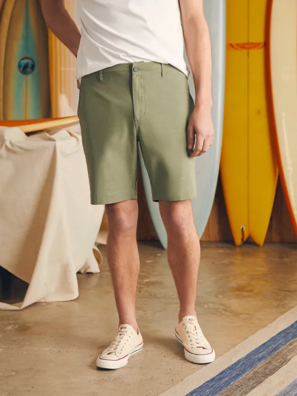 All Day Shorts (9" Inseam) - Olive sold by Faherty