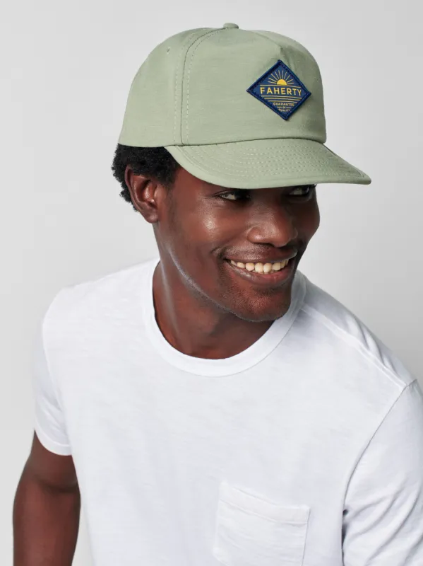 All Day Hat - Olive sold by Faherty