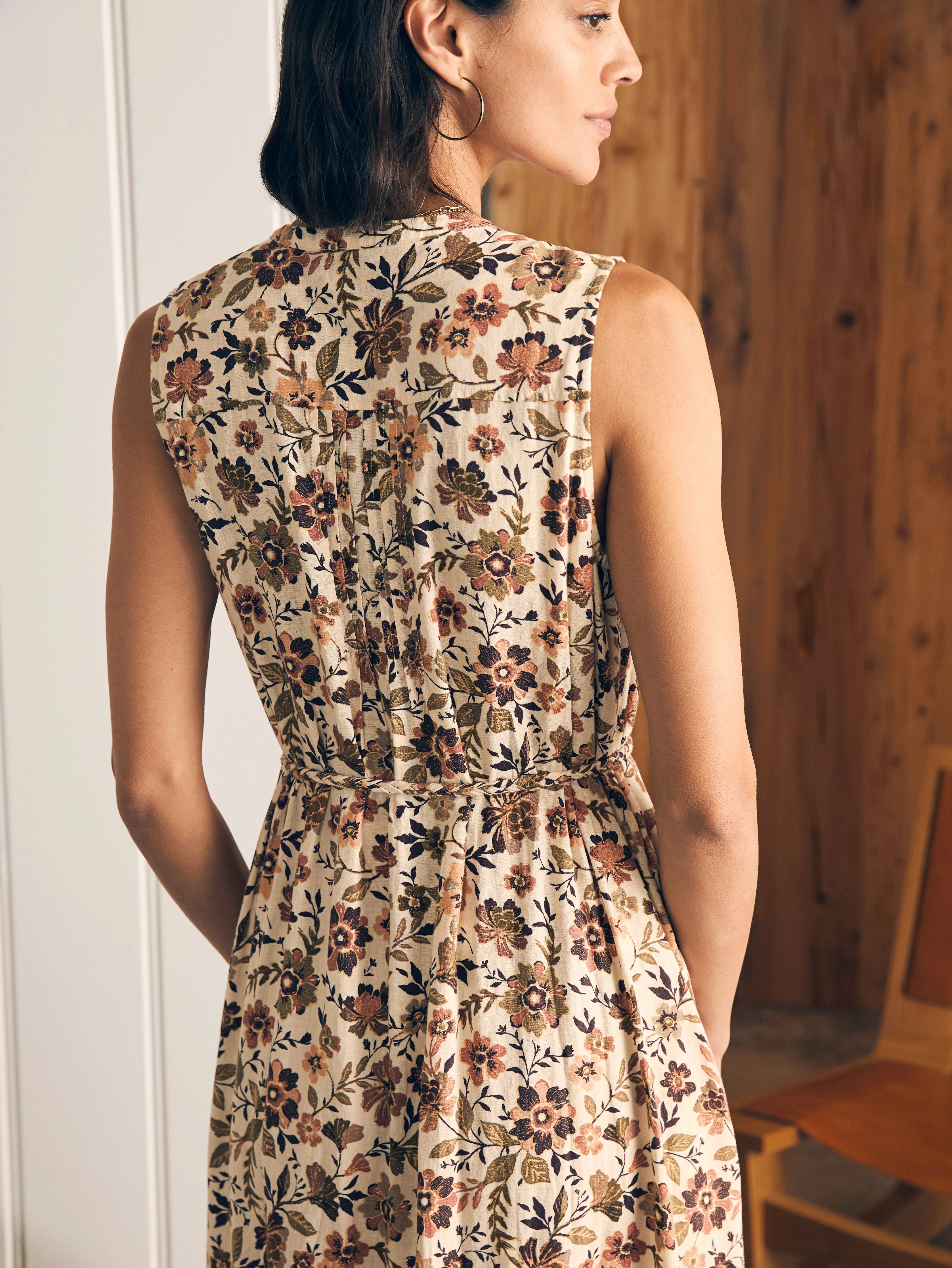Isha Midi Dress - Taos Floral sold by Faherty product image thumbnail 5