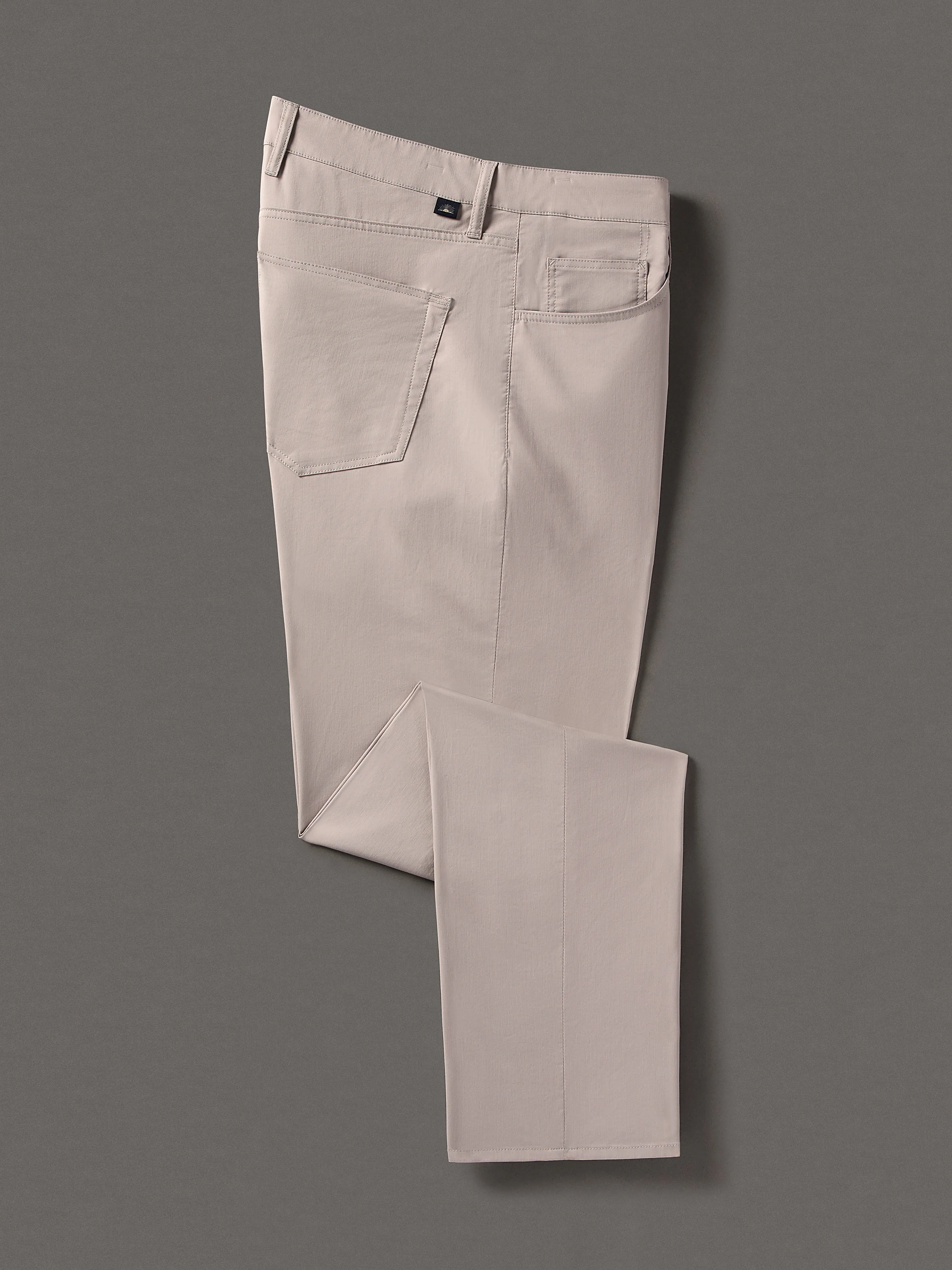 Movement™ 5-Pocket Pant - Fossil sold by Faherty product image thumbnail 5