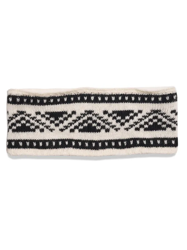 B.YELLOWTAIL Knit Headband - Ivory sold by Faherty