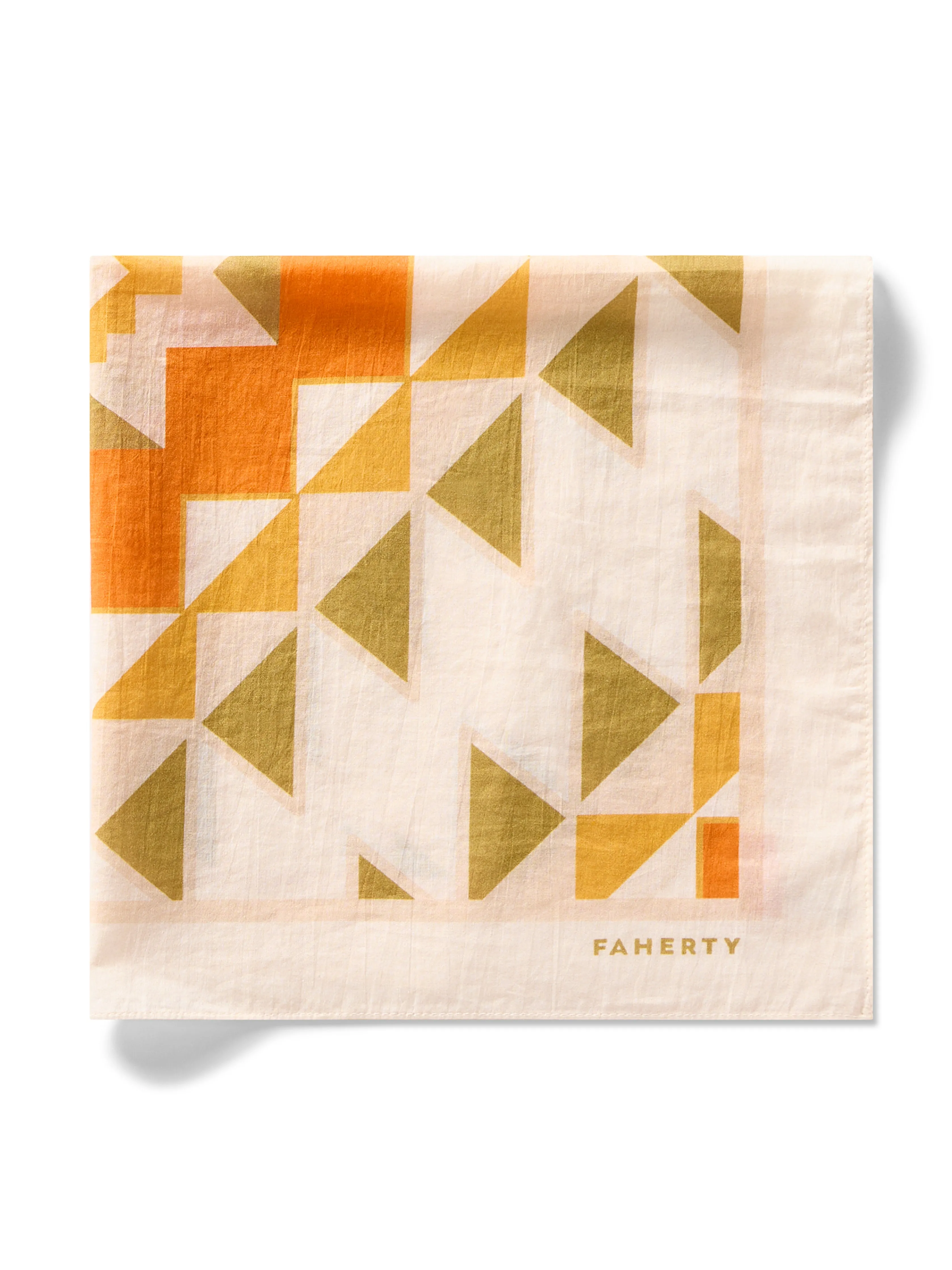 B.YELLOWTAIL Bandana - Cream sold by Faherty product image thumbnail 3