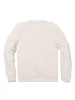 Charleston Long-Sleeve Terry Crewneck - Solar White sold by Faherty