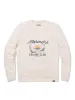 Charleston Long-Sleeve Terry Crewneck - Solar White sold by Faherty