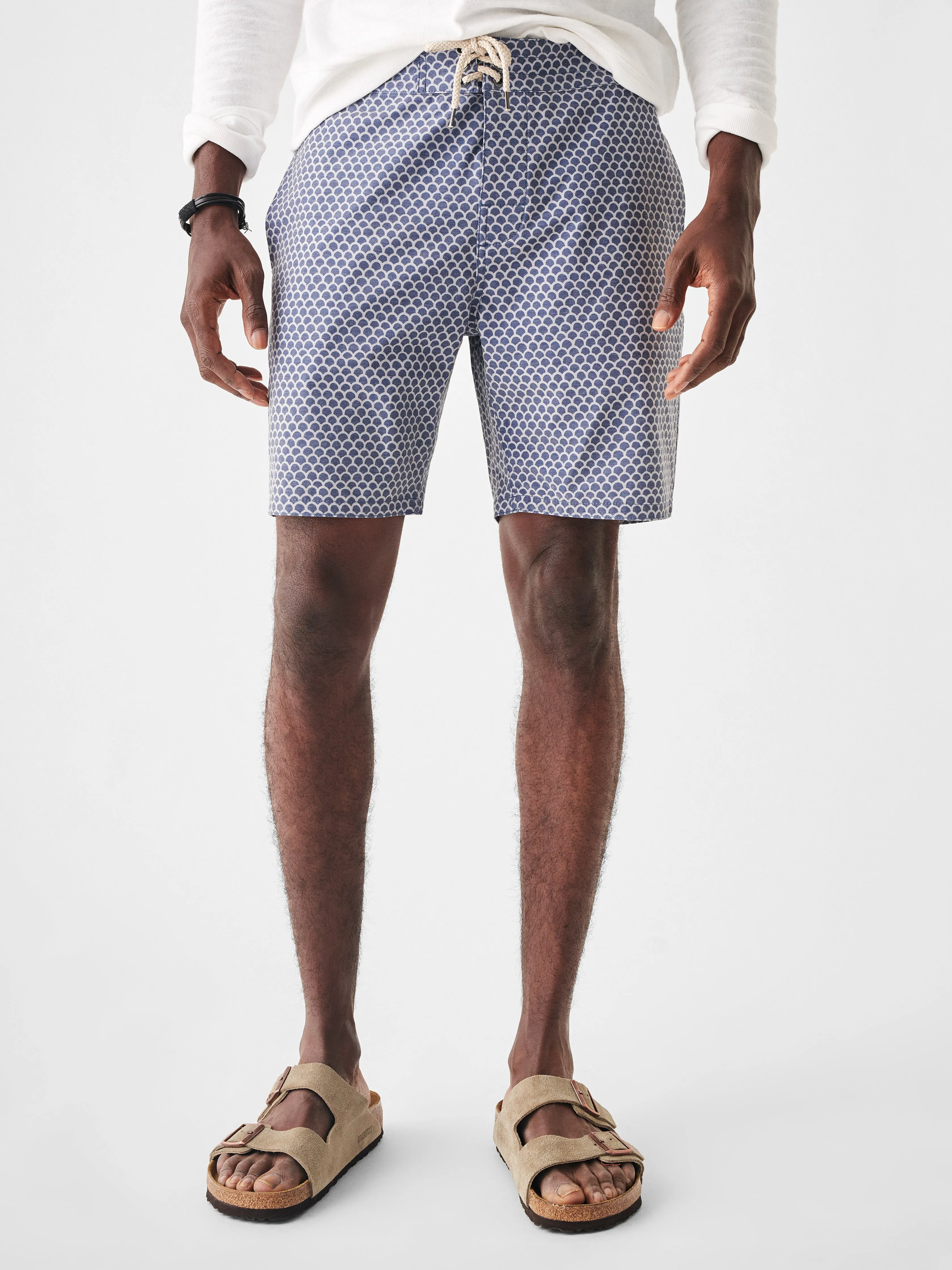 Classic Boardshort (7" Inseam) - Fishscale Batik sold by Faherty product image thumbnail 2