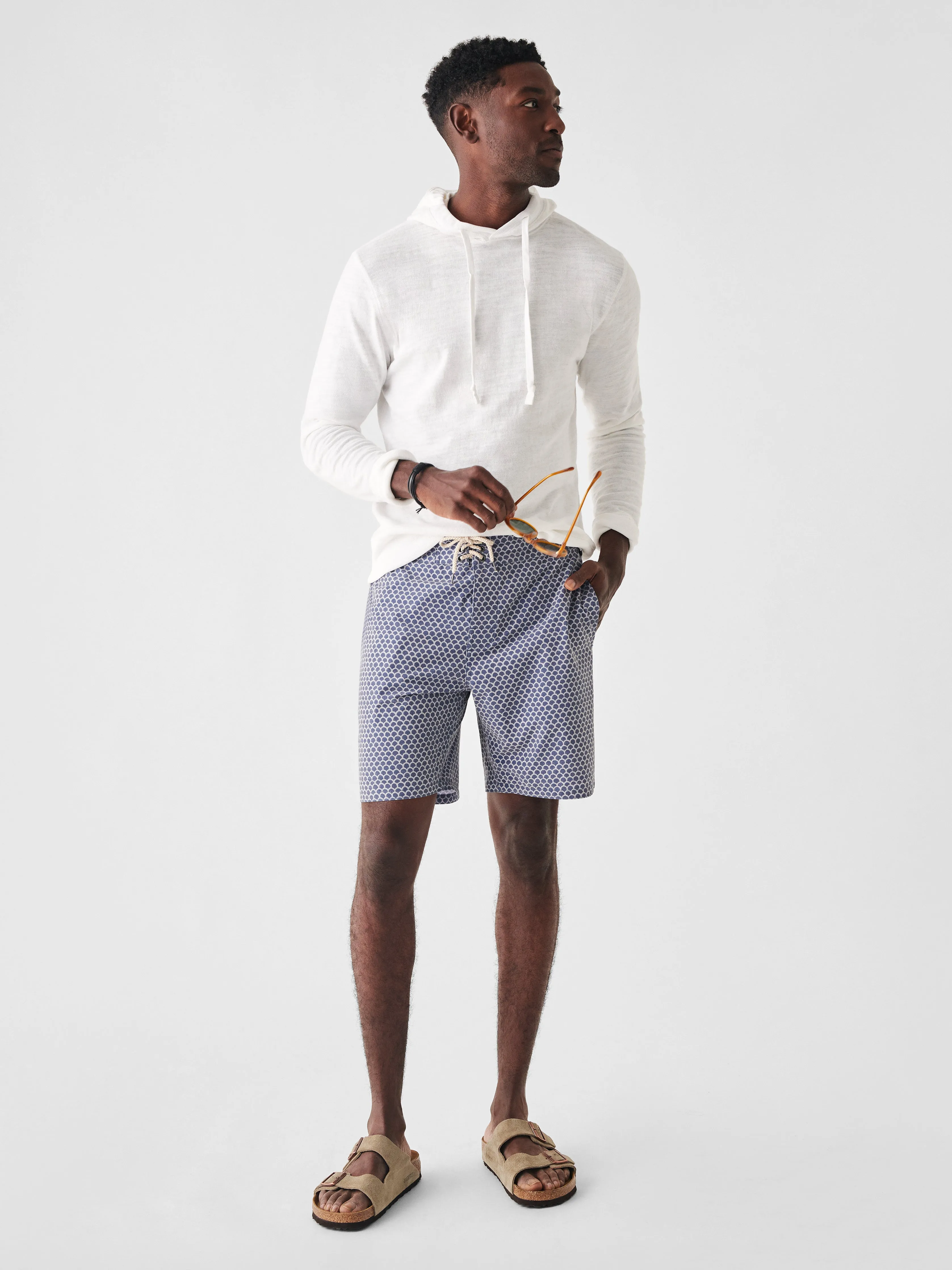 Classic Boardshort (7" Inseam) - Fishscale Batik sold by Faherty product image thumbnail 5