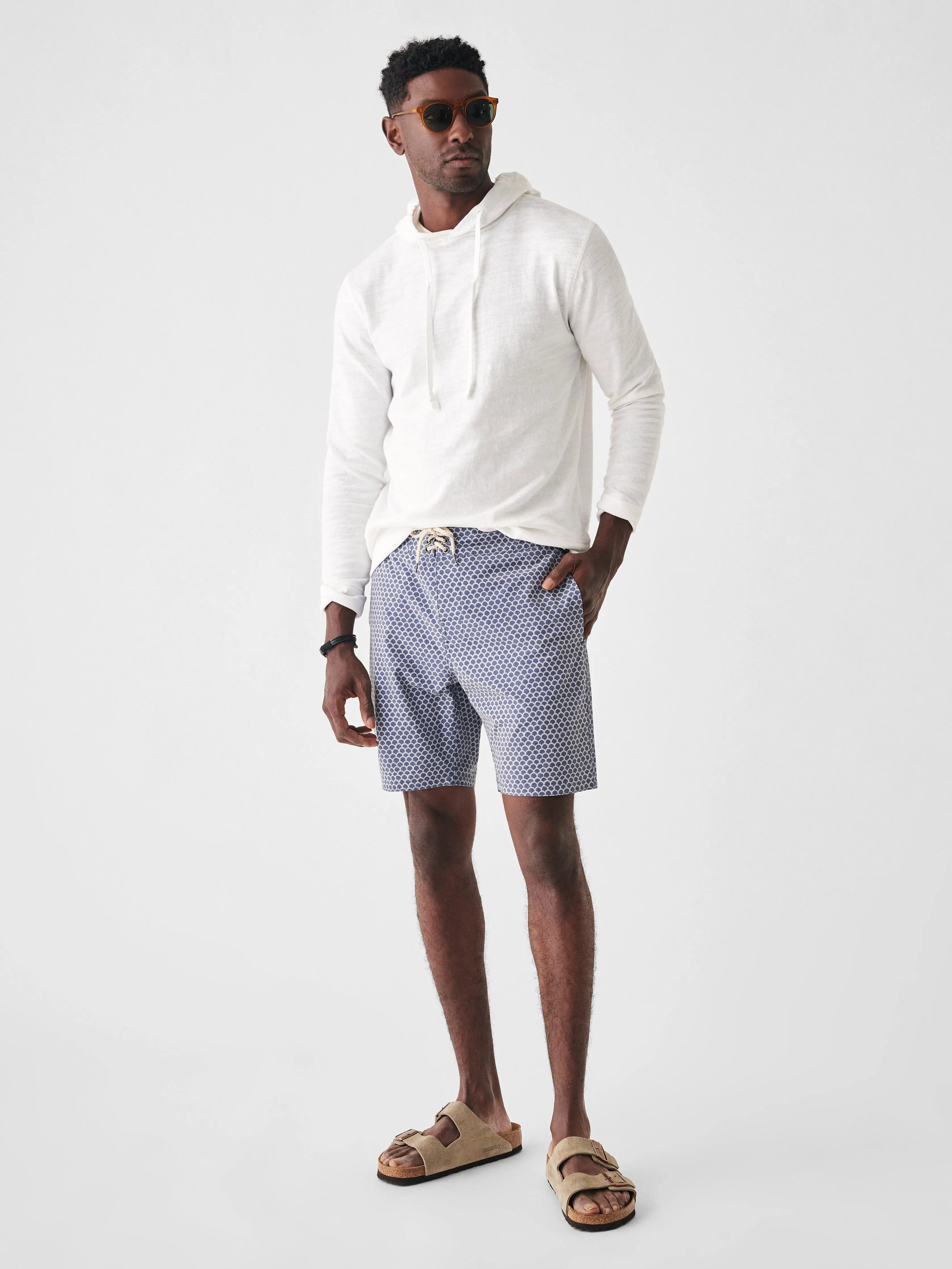 Classic Boardshort (7" Inseam) - Fishscale Batik sold by Faherty product image thumbnail 3