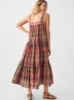 Marina Dress - Desert Plaid sold by Faherty