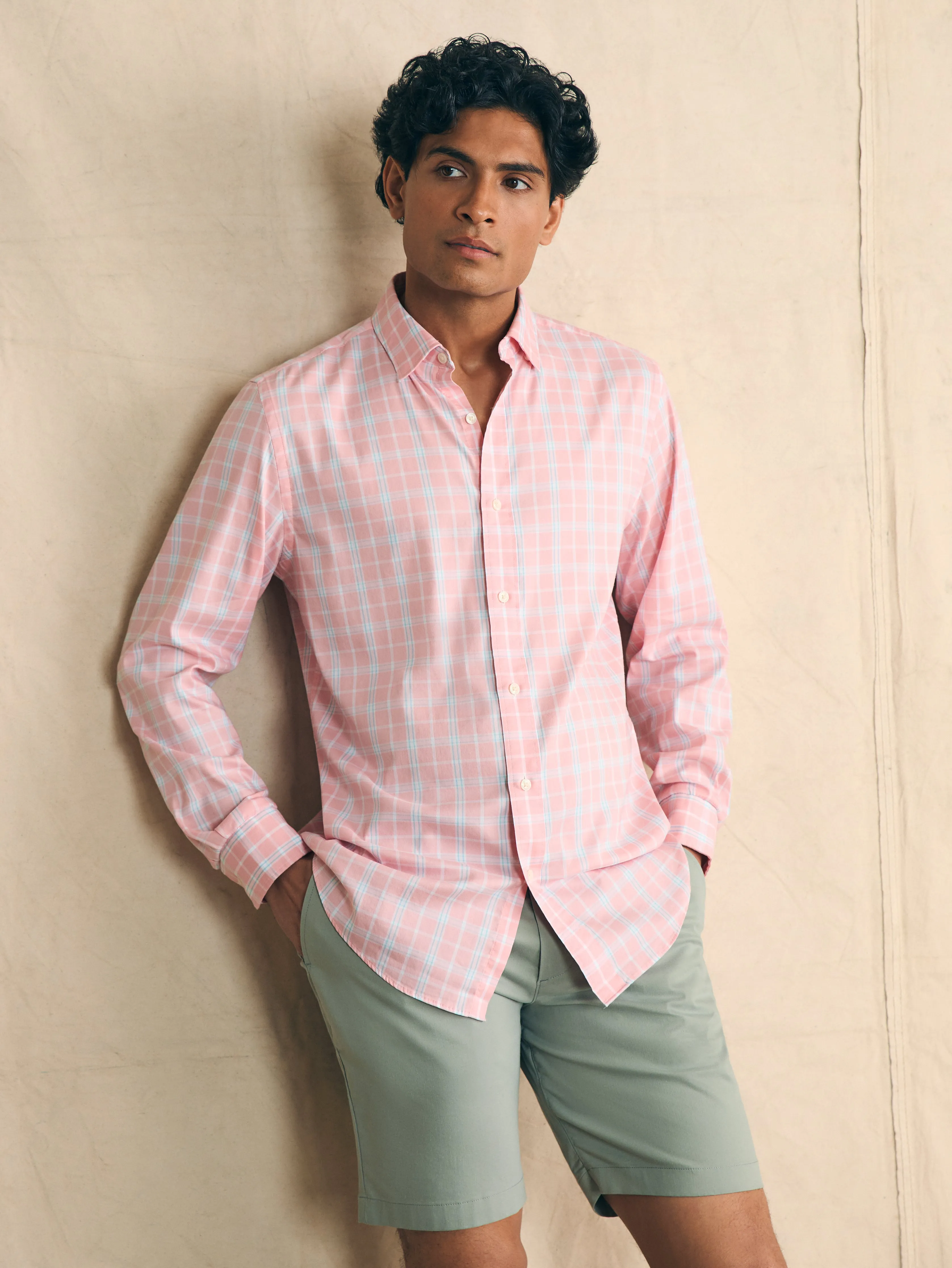 Movement™ Shirt - Sugar Creek Plaid sold by Faherty