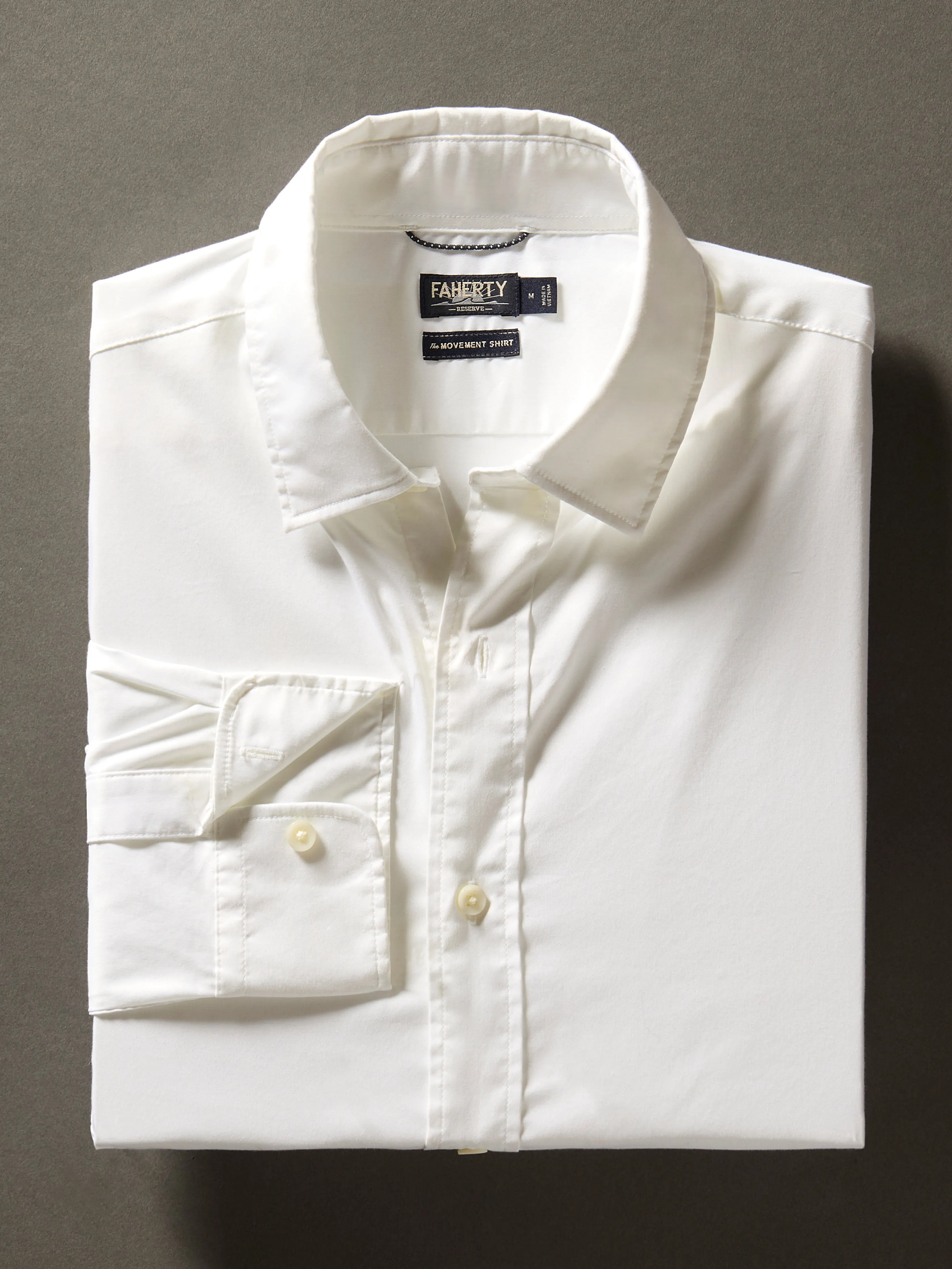 Movement™ Shirt (Tall) - Cloud White sold by Faherty