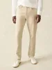 Stretch Terry 5-Pocket Pant - Stone sold by Faherty