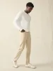 Stretch Terry 5-Pocket Pant - Stone sold by Faherty