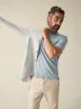 Sunwashed Pocket Tee (Tall) - Blue Breeze sold by Faherty