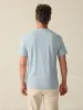 Sunwashed Pocket Tee (Tall) - Blue Breeze sold by Faherty