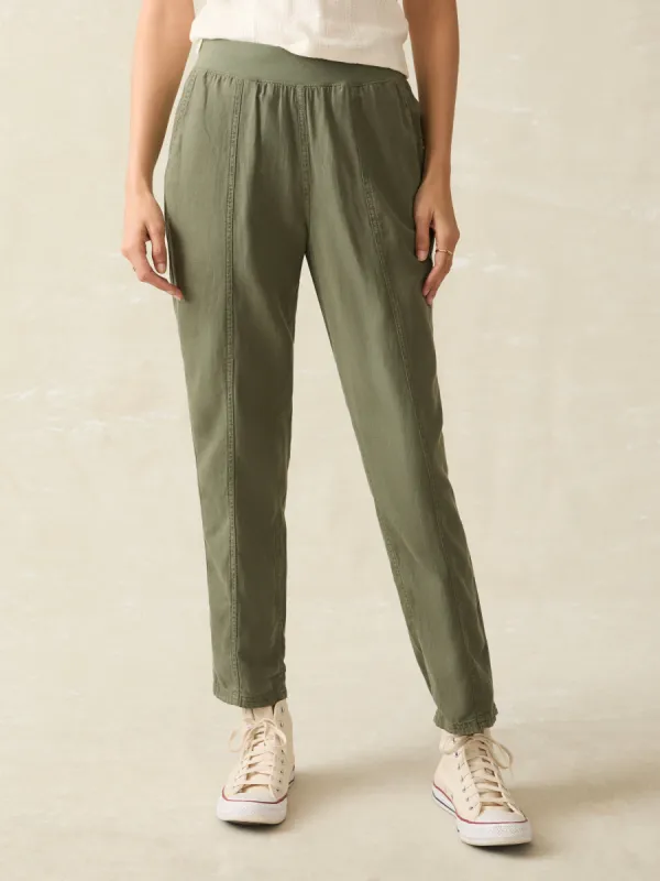 Arlie Pant - Thyme sold by Faherty