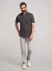 Short-Sleeve Sunwashed Knit Shirt - Washed Black sold by Faherty