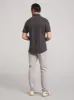 Short-Sleeve Sunwashed Knit Shirt - Washed Black sold by Faherty