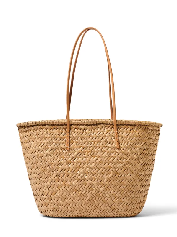 Hat Attack Sorrento Tote - Natural sold by Faherty