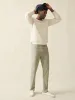 Stretch Terry 5-Pocket Pant - Faded Olive sold by Faherty