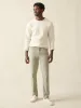 Stretch Terry 5-Pocket Pant - Faded Olive sold by Faherty