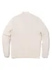 Spring Lake Terry Quarter Zip - Solar White sold by Faherty