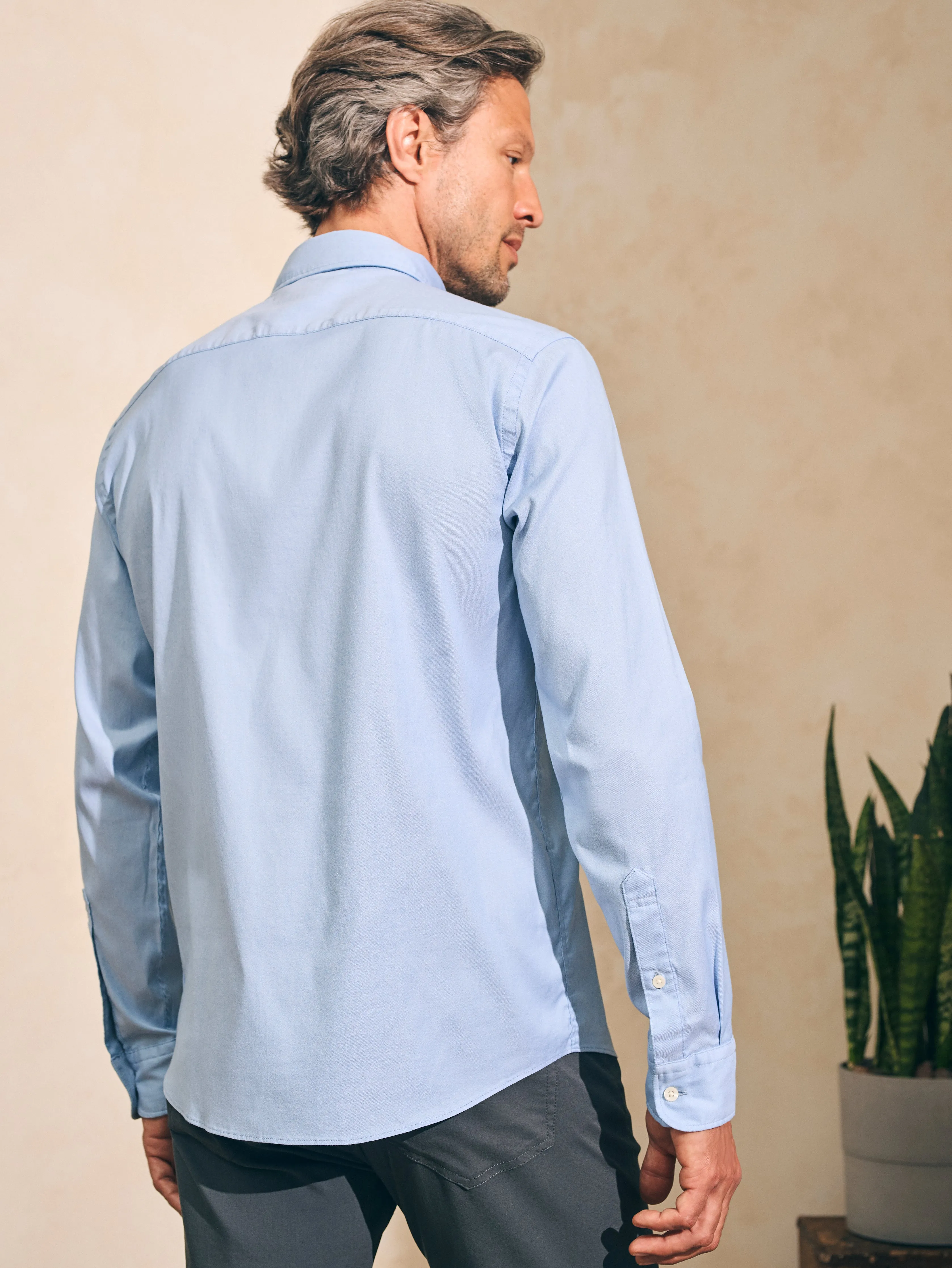 Movement™ Shirt Classic Fit - Atlantic Sky sold by Faherty product image thumbnail 5