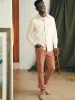 Stretch Terry 5-Pocket Pant (34" Inseam) - Mesa Red sold by Faherty
