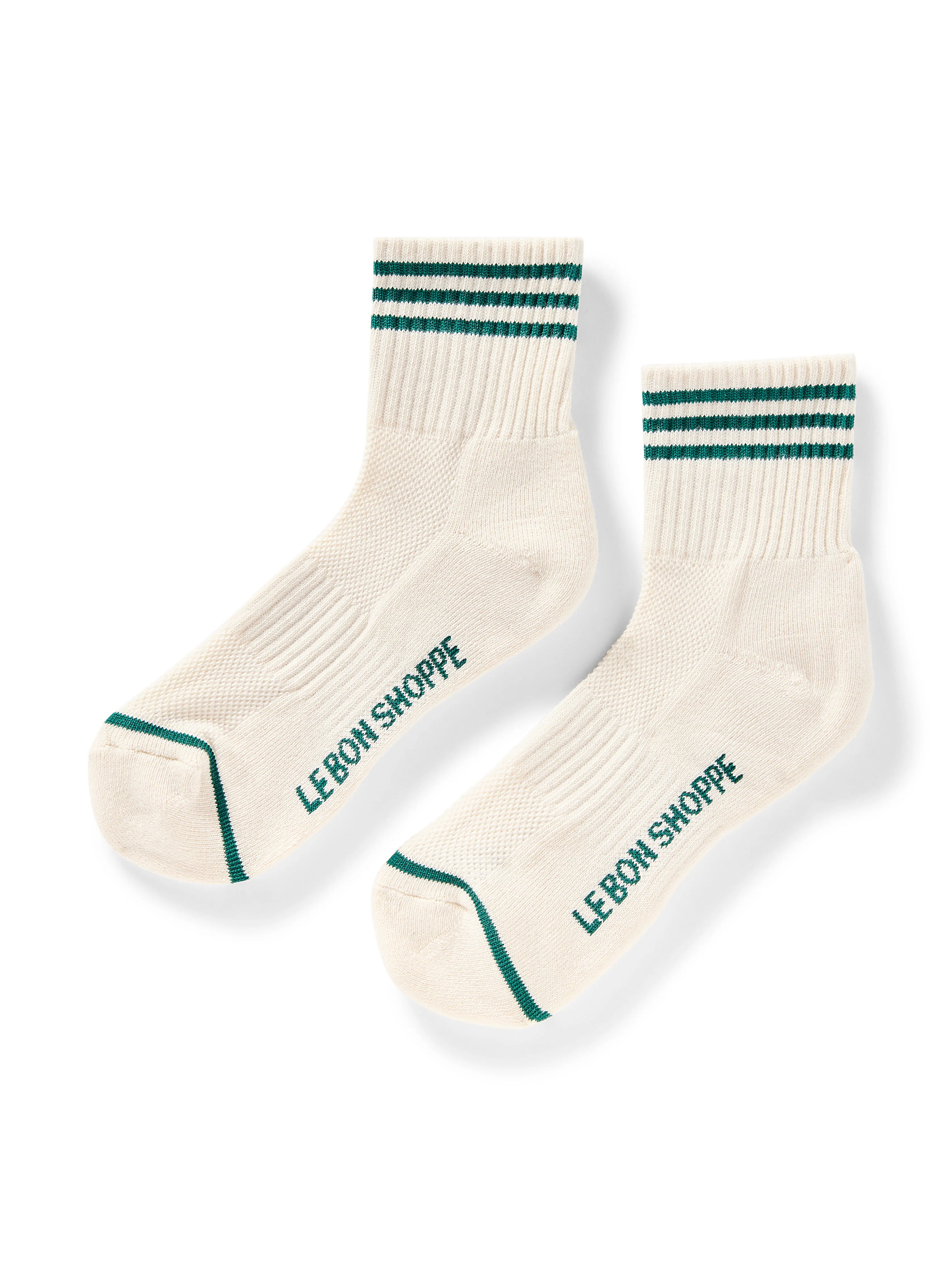 Le Bon Shoppe Girlfriend Sock - Egret sold by Faherty